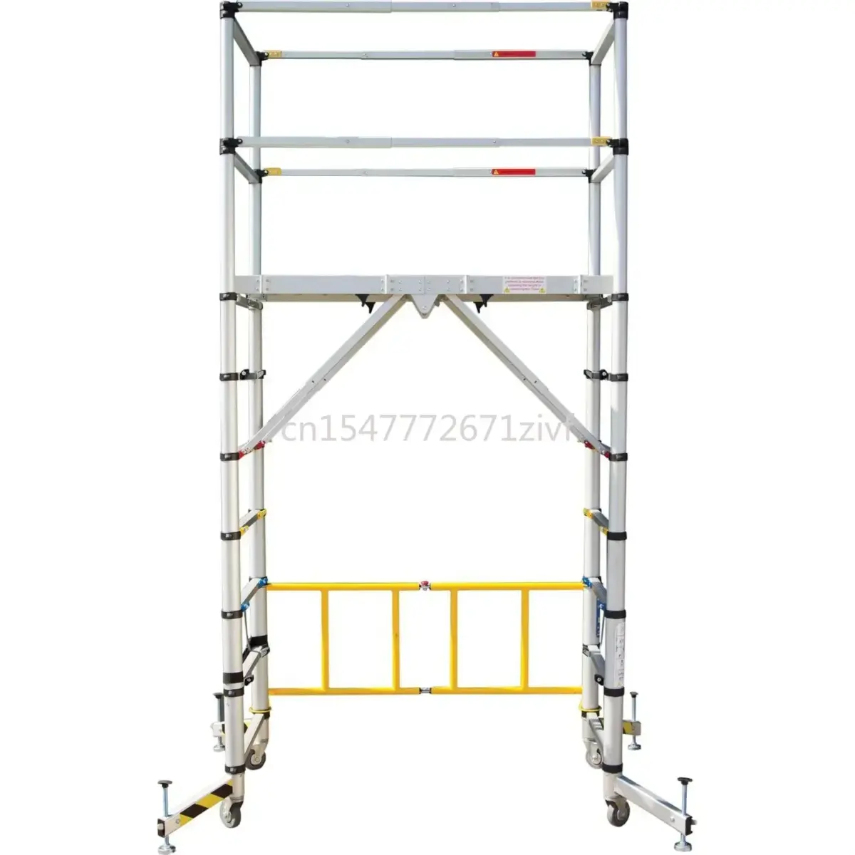 Climbing Mobile Telescopic Scaffold Aluminum Tower Easy Move Tools - Image 4