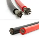 1m-5m 50mm2 Heat-Resistant Silicone Wire Red Black Heavy Cable 1/0 AWG Electrical Wire for Generator Auto Solar Battery Marine - Image 2