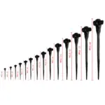 Professional Scaffold Socket Podger Ratchet Wrench Spanner 10-32mm BLK - Image 3