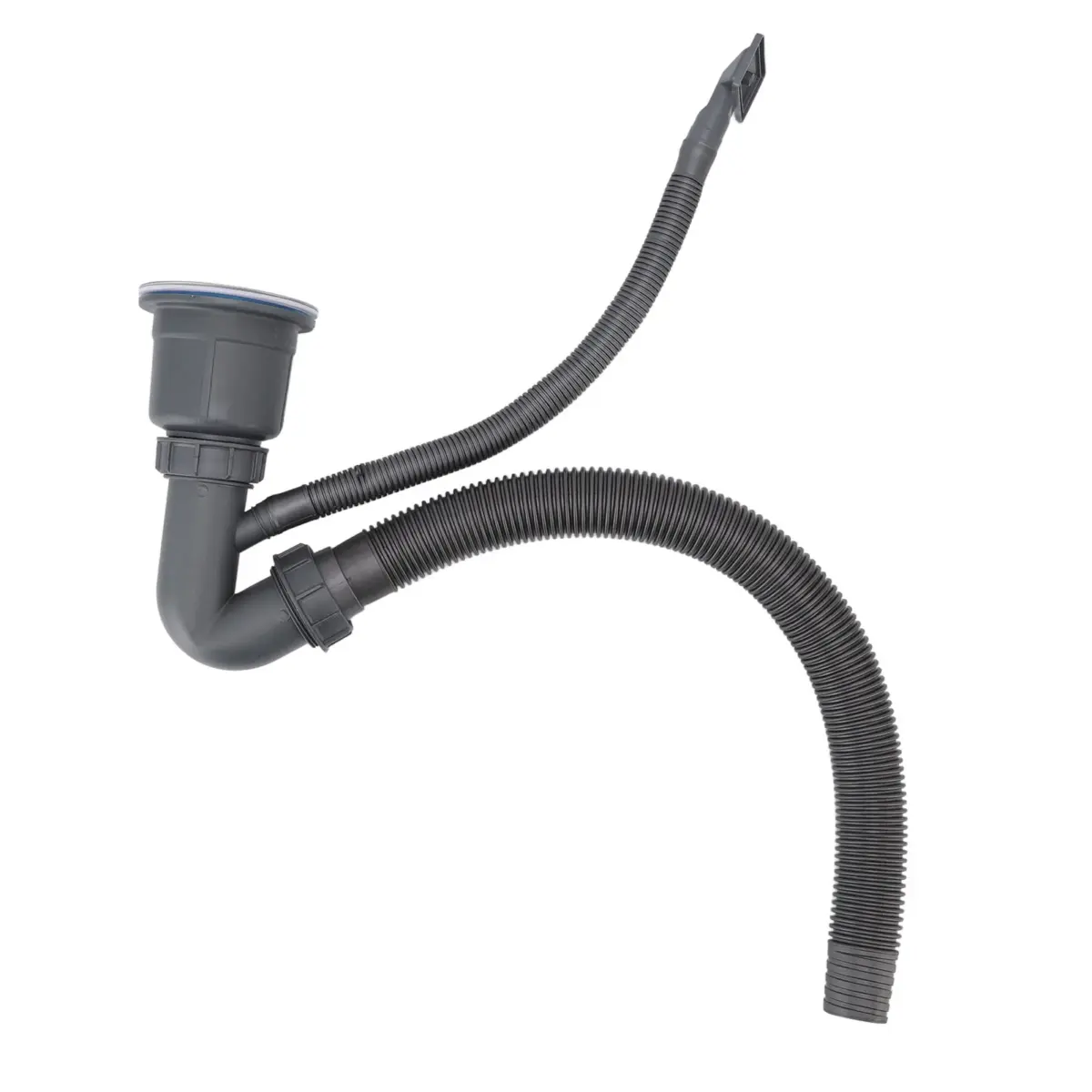 Single Bowl Kitchen Sink Kit Large Capacity Stainless Steel Basin With Drain For Kitchen - Image 3