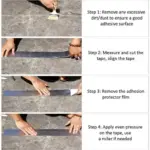 Waterproof Tape Self-adhesive Butyl Sealing Tape Roof Repair Sealed Adhesive Sealant High And Low-temperature Resistance Tape - Image 6