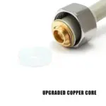 2m 3m 5m Spring Shower Hose Meters Water Plumbing Hose Plastic Bathroom Water Toilet Bidet Sprayer Telephone Line soft Hoses - Image 5