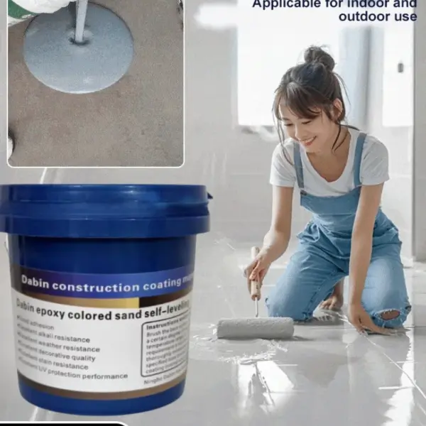 Water-Based Epoxy Floor Paint – Durable Waterproof Clean Coating for Floor Color Change Renovation