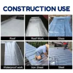 Waterproof Tape Self-adhesive Butyl Sealing Tape Roof Repair Sealed Adhesive Sealant High And Low-temperature Resistance Tape - Image 5