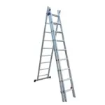 Construction Aluminum Scaffolding System Folding Extension Combination Ladder for Apartment Staircase with Comfortable Step - Image 3