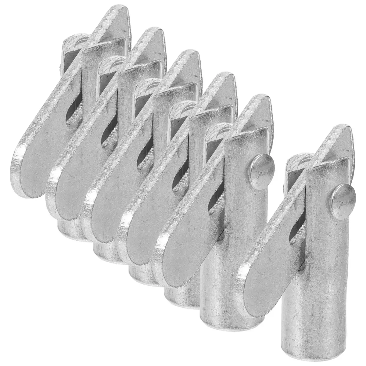 8 Pcs Galvanized Scaffolding Lock Pins 11MmX38Mm Durable Replacement Fixing Dowels For Construction Accessories Professional - Image 1
