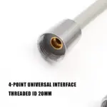 2m 3m 5m Spring Shower Hose Meters Water Plumbing Hose Plastic Bathroom Water Toilet Bidet Sprayer Telephone Line soft Hoses - Image 6