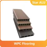 Wood Plastic Composite Wpc Decking Deck Flooring Outdoor for Decorate Exterior - Image 3
