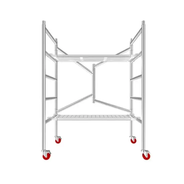 Scaffolding folding thickened lifting platform household portable multi-functional mobile with wheels decoration shelf