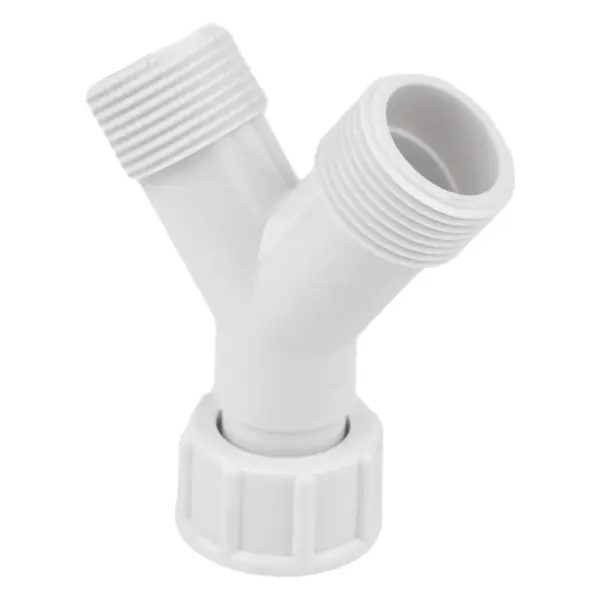 Y Splitter Joiner High Quality Plastic Y Connector Adapter for Dishwasher and Washing Machine Connect Two Hoses with Ease