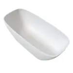 67in Premium Solid Surface Soaking Tub - Deep Soaker Bathtub for Luxurious Bath Experience, Modern Design, Easy to Clean, - Image 4