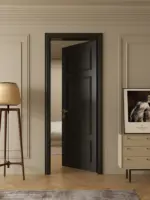 Vintage Bedroom Wooden Hotel Door Internal French Arched Solid Wood