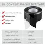 Self-adhesive Waterproof Tape Patch Bond Seal Repair Stop Leak Proof Adhesive Tape for Bathroom Kitchen Shower Water Pipe Repair - Image 3