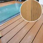 Wood Plastic Composite Wpc Decking Deck Flooring Outdoor for Decorate Exterior
