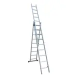 Construction Aluminum Scaffolding System Folding Extension Combination Ladder for Apartment Staircase with Comfortable Step - Image 2