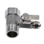 1/4'' 1/2'' Male 1/4 3/8 Tube Water Adapter RO Feed Ball Valve Faucet Water Filter Reverse Osmosis System for Water Purifier Tap