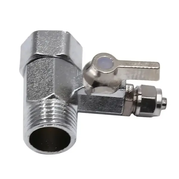 1/4'' 1/2'' Male 1/4 3/8 Tube Water Adapter RO Feed Ball Valve Faucet Water Filter Reverse Osmosis System for Water Purifier Tap
