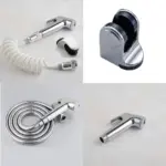 Stainless Steel Handheld Toilet Bidets Sprayer Set Wall Bracket Hand Bidet Faucet for Bathroom Toilet Shower Head Self Cleaning - Image 3
