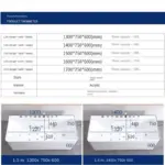 Bathroom Rectangle Acrylic Bathtub Jet Whirlpool Tub Free Standing Bathtub Indoor Customized Ceramic Bathtubs - Image 5