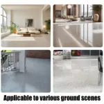 Marble effect floor coating Self-leveling High-gloss floor paint waterproof Water-Based Epoxy Coating for Home Factory garage - Image 5