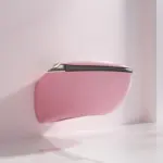 ZC25-Bathroom Automatic Commode Inodoros Wc Toilet Bowl Auto Water Closet Smart Ceramic Uv Egg Shape Wall Hung Bidet Toilet - Image 6