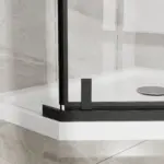 36 in.D x 36 in.W x 72 in.H Frameless Shower Door, Neo-Angle Corner Shower Enclosure with 1/4" Clear Glass, Pivot Shower Doors - Image 5